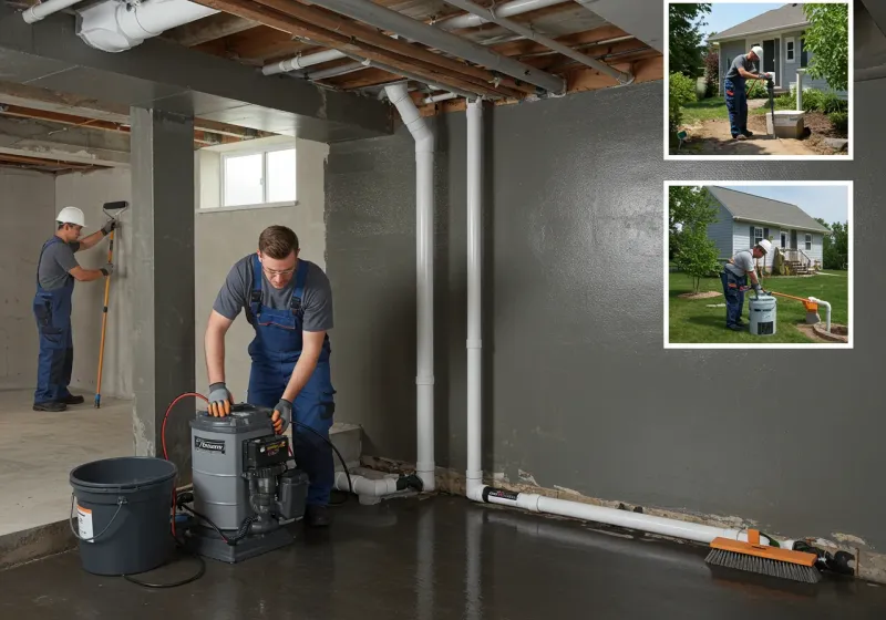 Basement Waterproofing and Flood Prevention process in Pine Mountain Club, CA